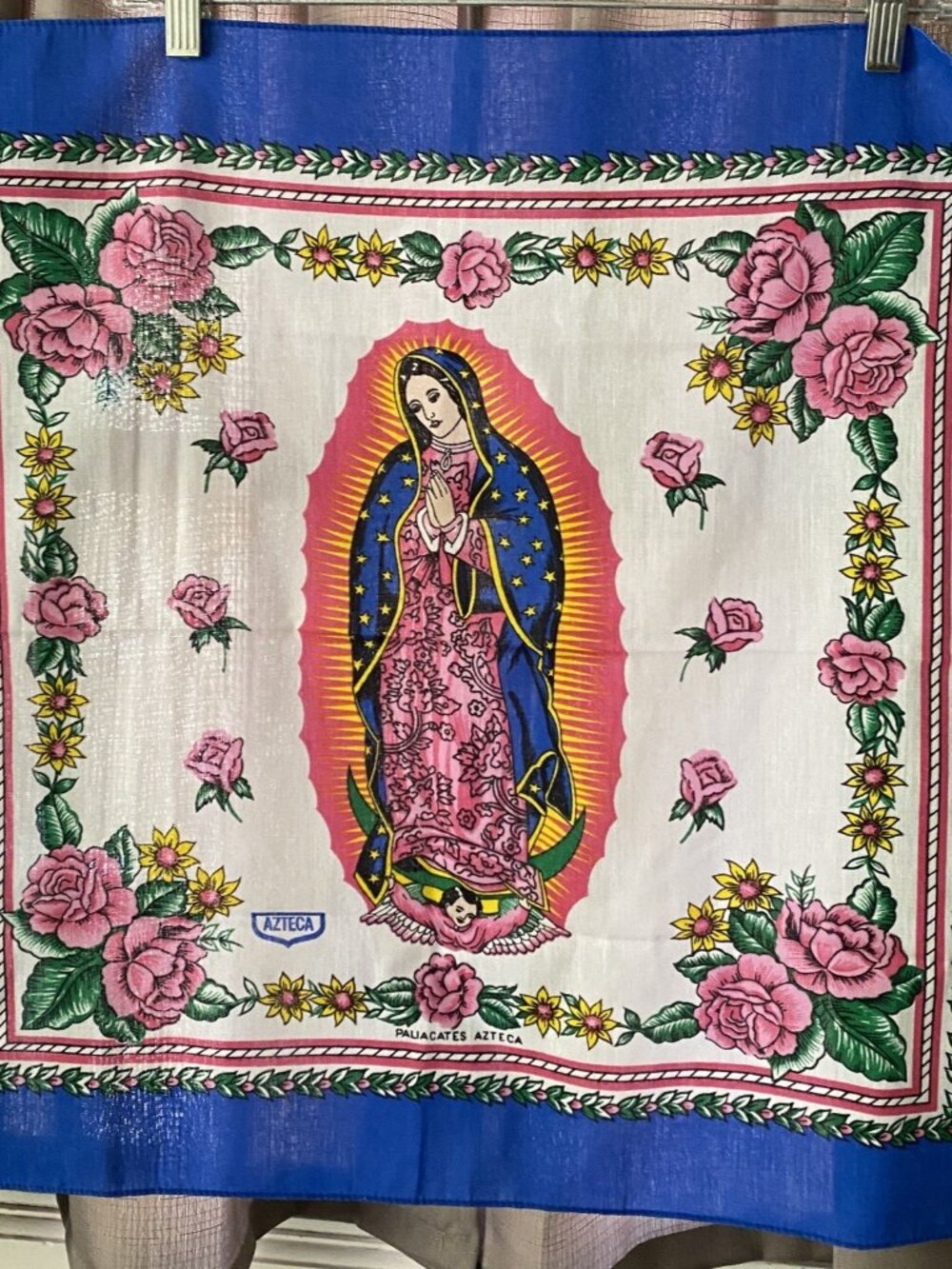 Virgin Of Guadalupe 22 Inch Square Scarf